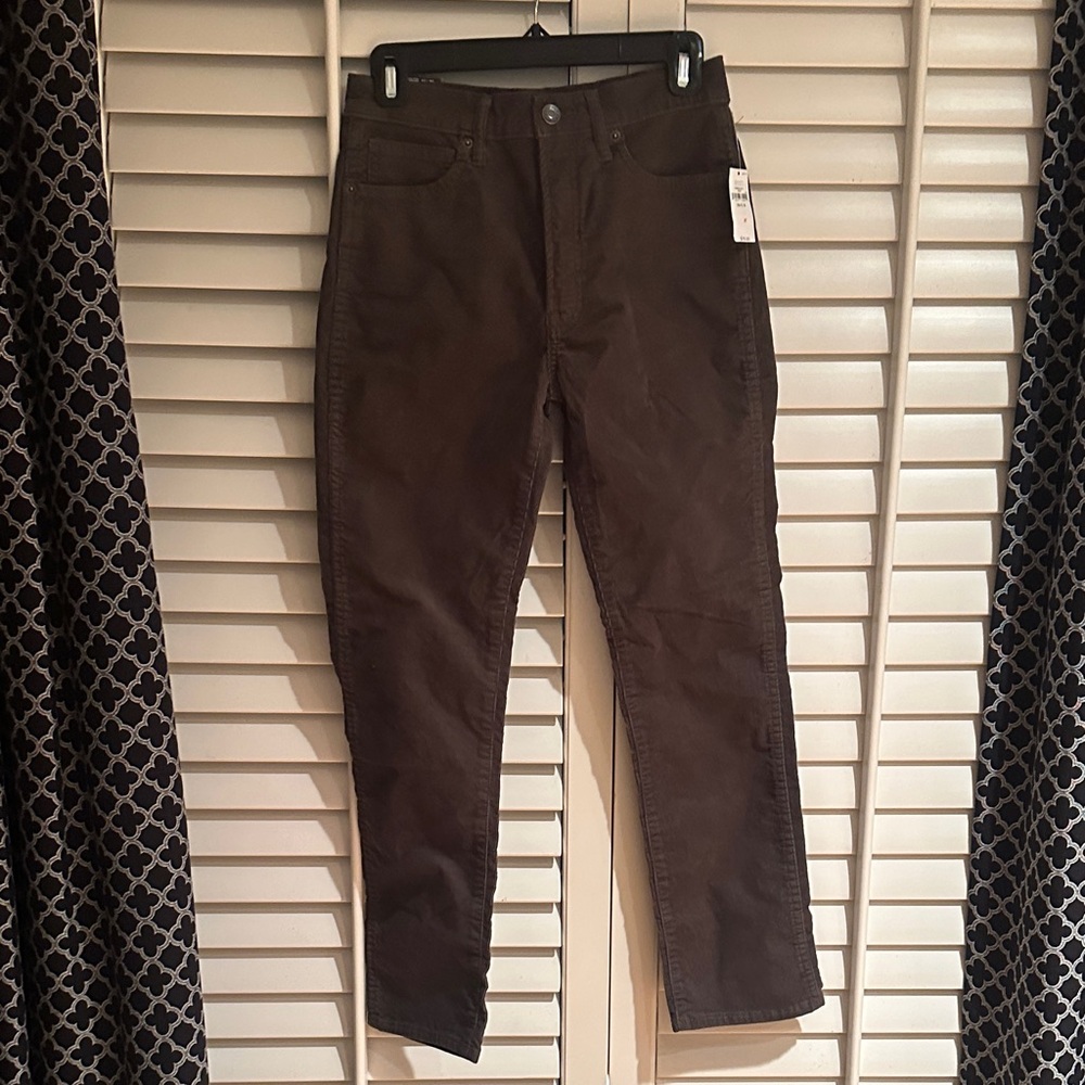 GAP Women's Dark Brown Corduroy